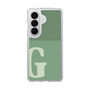 スリムプロテクションケース［ オリジナル - initial two tone - G green ］