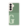 スリムプロテクションケース［ オリジナル - initial two tone - G green ］