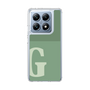 スリムプロテクションケース［ オリジナル - initial two tone - G green ］
