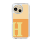 スリムプロテクションケース［ オリジナル - initial two tone - H orange ］