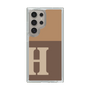 スリムプロテクションケース［ オリジナル - initial two tone - H brown ］