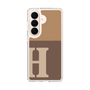 スリムプロテクションケース［ オリジナル - initial two tone - H brown ］
