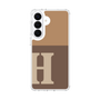 スリムプロテクションケース［ オリジナル - initial two tone - H brown ］