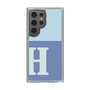 スリムプロテクションケース［ オリジナル - initial two tone - H blue ］