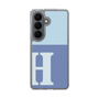 スリムプロテクションケース［ オリジナル - initial two tone - H blue ］