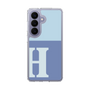 スリムプロテクションケース［ オリジナル - initial two tone - H blue ］