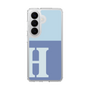 スリムプロテクションケース［ オリジナル - initial two tone - H blue ］