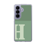 スリムプロテクションケース［ オリジナル - initial two tone - H green ］