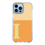 スリムプロテクションケース［ オリジナル - initial two tone - I orange ］
