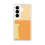 スリムプロテクションケース［ オリジナル - initial two tone - I orange ］