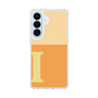 スリムプロテクションケース［ オリジナル - initial two tone - I orange ］