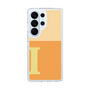 スリムプロテクションケース［ オリジナル - initial two tone - I orange ］