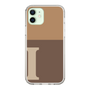 スリムプロテクションケース［ オリジナル - initial two tone - I brown ］