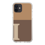 スリムプロテクションケース［ オリジナル - initial two tone - I brown ］