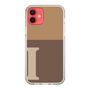 スリムプロテクションケース［ オリジナル - initial two tone - I brown ］