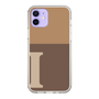 スリムプロテクションケース［ オリジナル - initial two tone - I brown ］