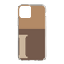 スリムプロテクションケース［ オリジナル - initial two tone - I brown ］