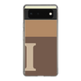 スリムプロテクションケース［ オリジナル - initial two tone - I brown ］