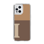 スリムプロテクションケース［ オリジナル - initial two tone - I brown ］
