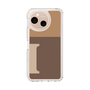 スリムプロテクションケース［ オリジナル - initial two tone - I brown ］