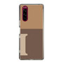 スリムプロテクションケース［ オリジナル - initial two tone - I brown ］