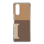 スリムプロテクションケース［ オリジナル - initial two tone - I brown ］