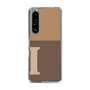 スリムプロテクションケース［ オリジナル - initial two tone - I brown ］