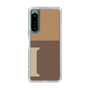 スリムプロテクションケース［ オリジナル - initial two tone - I brown ］