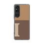 スリムプロテクションケース［ オリジナル - initial two tone - I brown ］