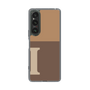 スリムプロテクションケース［ オリジナル - initial two tone - I brown ］