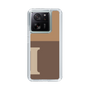 スリムプロテクションケース［ オリジナル - initial two tone - I brown ］
