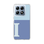 スリムプロテクションケース［ オリジナル - initial two tone - I blue ］