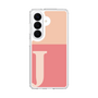 スリムプロテクションケース［ オリジナル - initial two tone - J pink ］