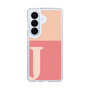 スリムプロテクションケース［ オリジナル - initial two tone - J pink ］