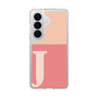 スリムプロテクションケース［ オリジナル - initial two tone - J pink ］