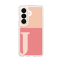 スリムプロテクションケース［ オリジナル - initial two tone - J pink ］