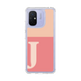 スリムプロテクションケース［ オリジナル - initial two tone - J pink ］