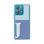 スリムプロテクションケース［ オリジナル - initial two tone - J blue ］