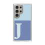 スリムプロテクションケース［ オリジナル - initial two tone - J blue ］