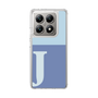 スリムプロテクションケース［ オリジナル - initial two tone - J blue ］