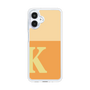 スリムプロテクションケース［ オリジナル - initial two tone - K orange ］