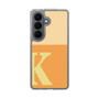 スリムプロテクションケース［ オリジナル - initial two tone - K orange ］