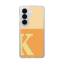 スリムプロテクションケース［ オリジナル - initial two tone - K orange ］