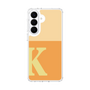 スリムプロテクションケース［ オリジナル - initial two tone - K orange ］