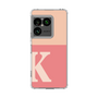 スリムプロテクションケース［ オリジナル - initial two tone - K pink ］