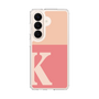 スリムプロテクションケース［ オリジナル - initial two tone - K pink ］