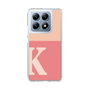 スリムプロテクションケース［ オリジナル - initial two tone - K pink ］