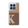 スリムプロテクションケース［ オリジナル - initial two tone - K brown ］