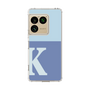 スリムプロテクションケース［ オリジナル - initial two tone - K blue ］
