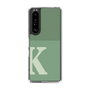 スリムプロテクションケース［ オリジナル - initial two tone - K green ］